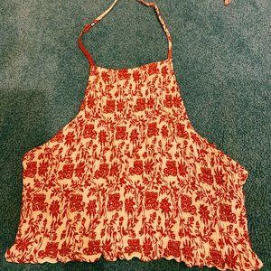 Cute halter crop top